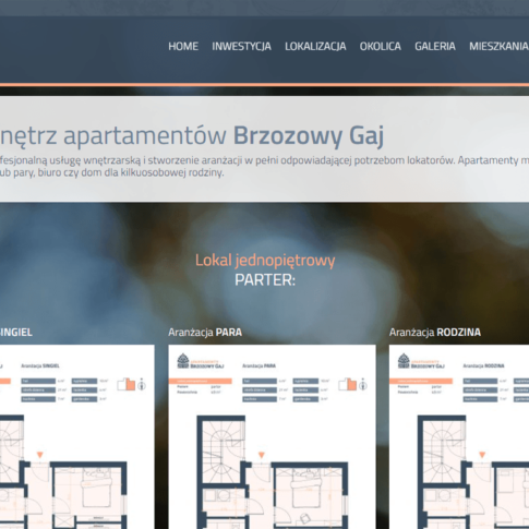 Brzozowy Gaj 2 - copywriting by MAYAKI