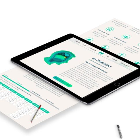 Gabinety za Horyzont - strona www, web design