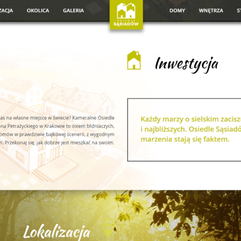 Osiedle Sąsiadów 1 - naming i copywriting by MAYAKI